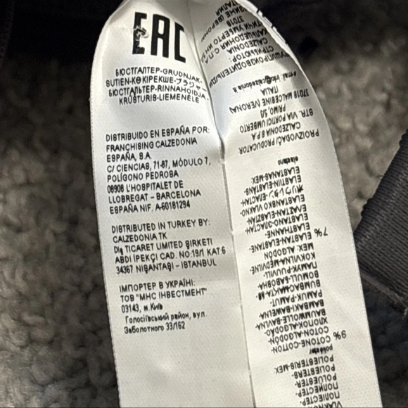 Intimissimi Gray Francesca Lace Floral Romantic Balconette Bra Size 36 D - Picture 13 of 16